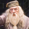 Michael Gambon en el papel de Albus Dumbledore
