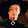 Maggie Smith en el papel de Minerva McGonagall