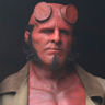 Jack Kesy en el papel de Hellboy