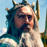 Javier Bardem en el papel de Rey Tritón
