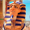 Sean Bean en el papel de Faraón (voz)