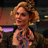 Elle Fanning en el papel de Effie Trinket