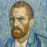 Robert Gulaczyk en el papel de Vincent van Gogh