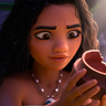 Auli'i Cravalho en el papel de Moana