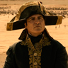 Joaquin Phoenix en el papel de Napoleon Bonaparte
