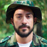 Diego Alfonso en el papel de Soldado