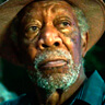 Morgan Freeman en el papel de Gerick
