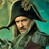 Jude Law en el papel de Capitán Hook