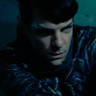 Zachary Quinto en el papel de Spock