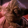 Frank Oz en el papel de Yoda (voz)