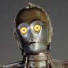 Anthony Daniels en el papel de C-3PO