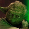 Frank Oz en el papel de Yoda