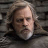 Mark Hamill en el papel de Luke Skywalker