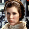 Carrie Fisher en el papel de Leia Organa