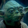 Frank Oz en el papel de Yoda