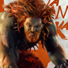 Jason Momoa en el papel de Blanka