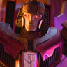 Steve Buscemi en el papel de Starscream