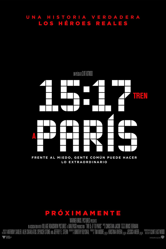 Poster de la Película: The 15:17 to Paris