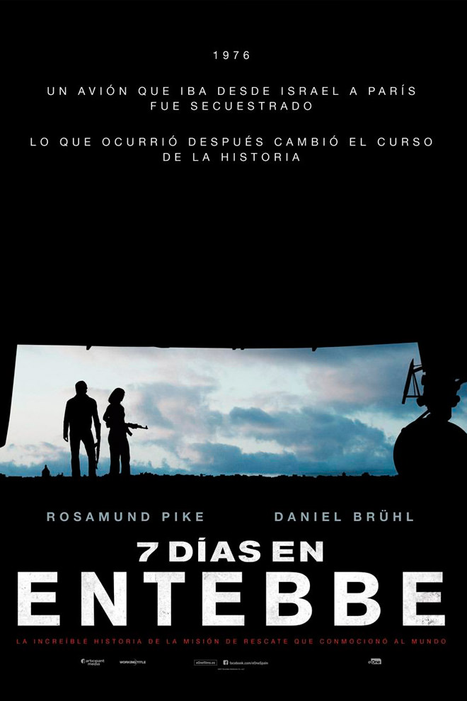 Poster de la Película: Rescate en Entebbe