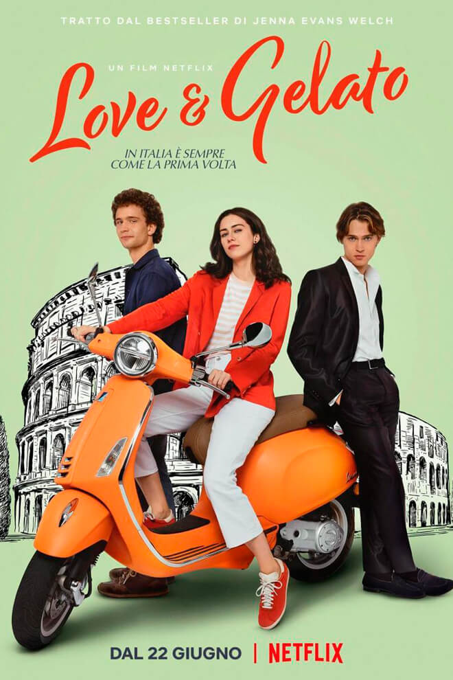 Poster de la Película: Amor y Gelato