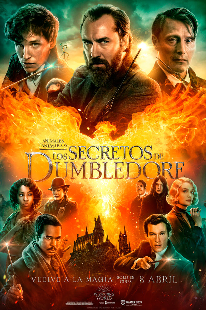 Poster de la Película: Fantastic Beasts: The Secrets of Dumbledore