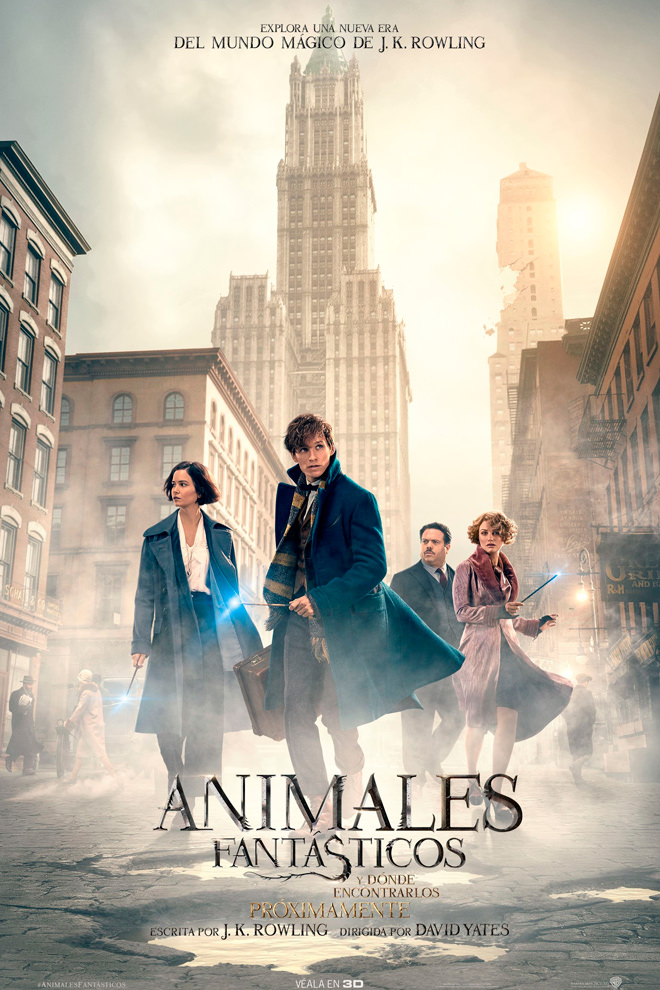 Poster de la Película: Animales Fantásticos y Dónde Encontrarlos