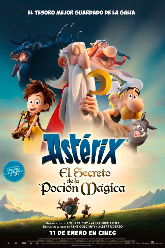 Poster de la Película: Astérix: Le Secret de la Potion Magique