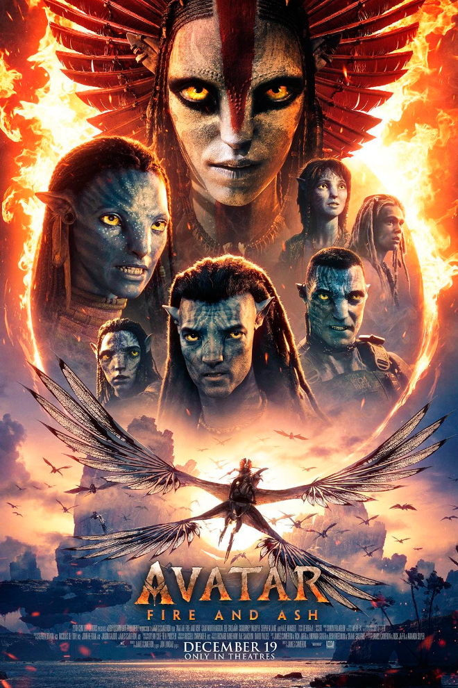 Poster de la Película: Avatar: Fuego y Cenizas