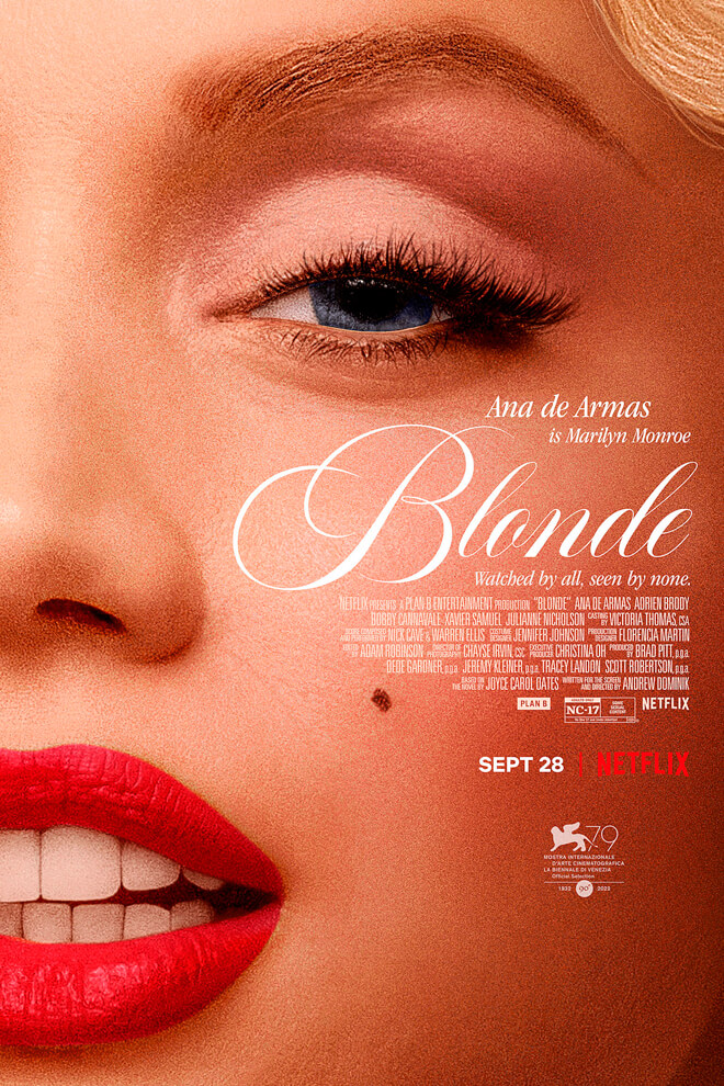 Poster de la Película: Blonde (2022)