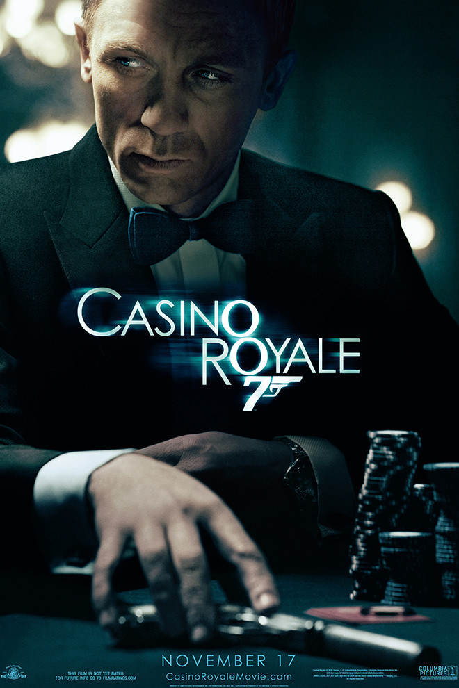 casino royale minimalist poster