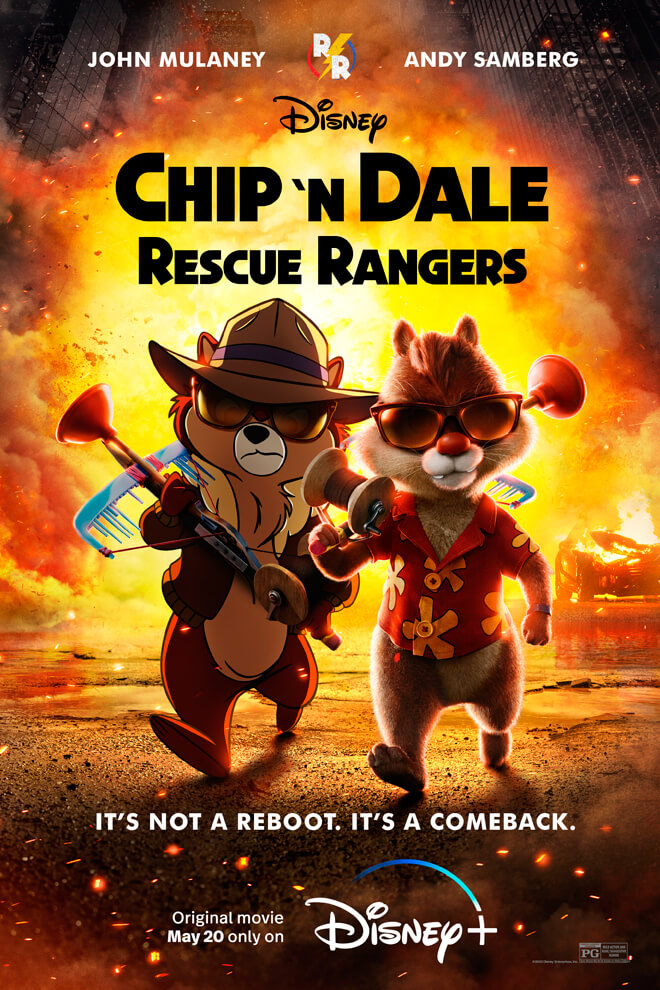 Poster de la Película: Chip 'n' Dale: Rescue Rangers