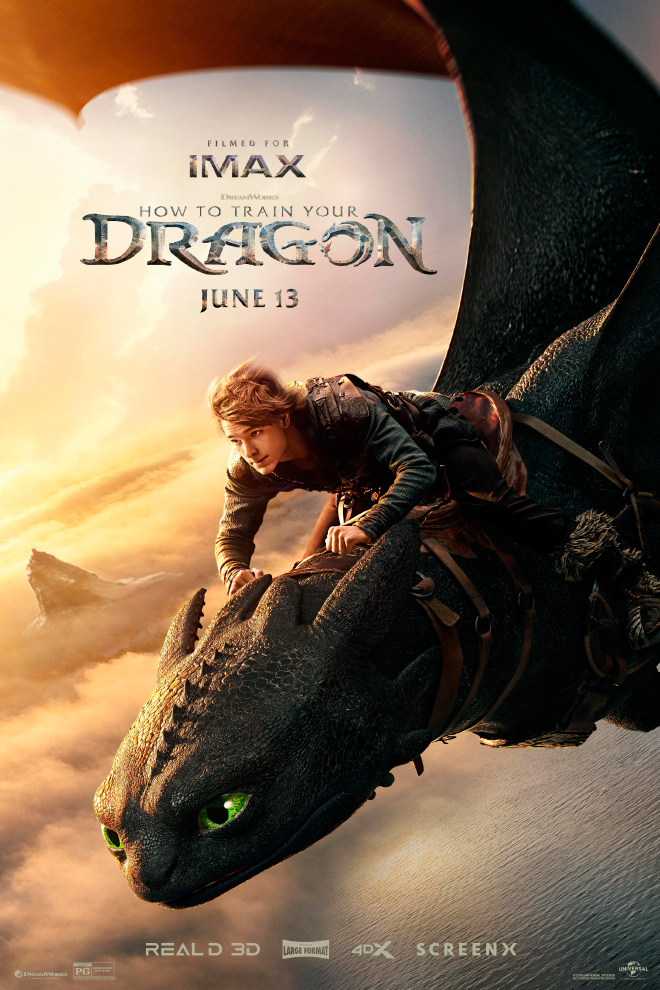 Poster de la Película: Cómo Entrenar a tu Dragón (2025)