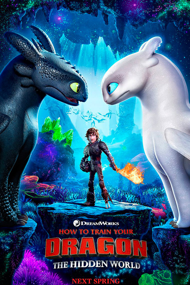 Poster de la Película: Cómo Entrenar a tu Dragón 3