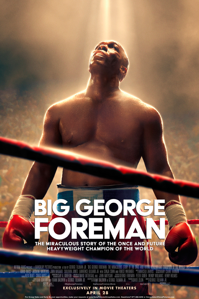 Poster de la Película: El Gran George Foreman: La Milagrosa Historia del que fue y será el más Grande Campeón Mundial de Peso Pesado