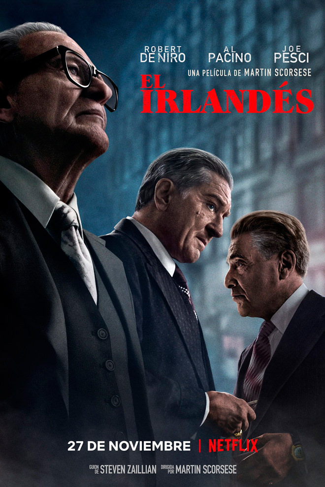 Poster de la Película: El Irlandés (2019)