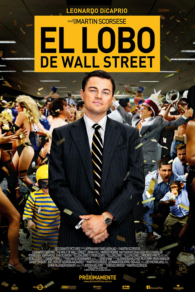 Poster de la Película: El Lobo de Wall Street