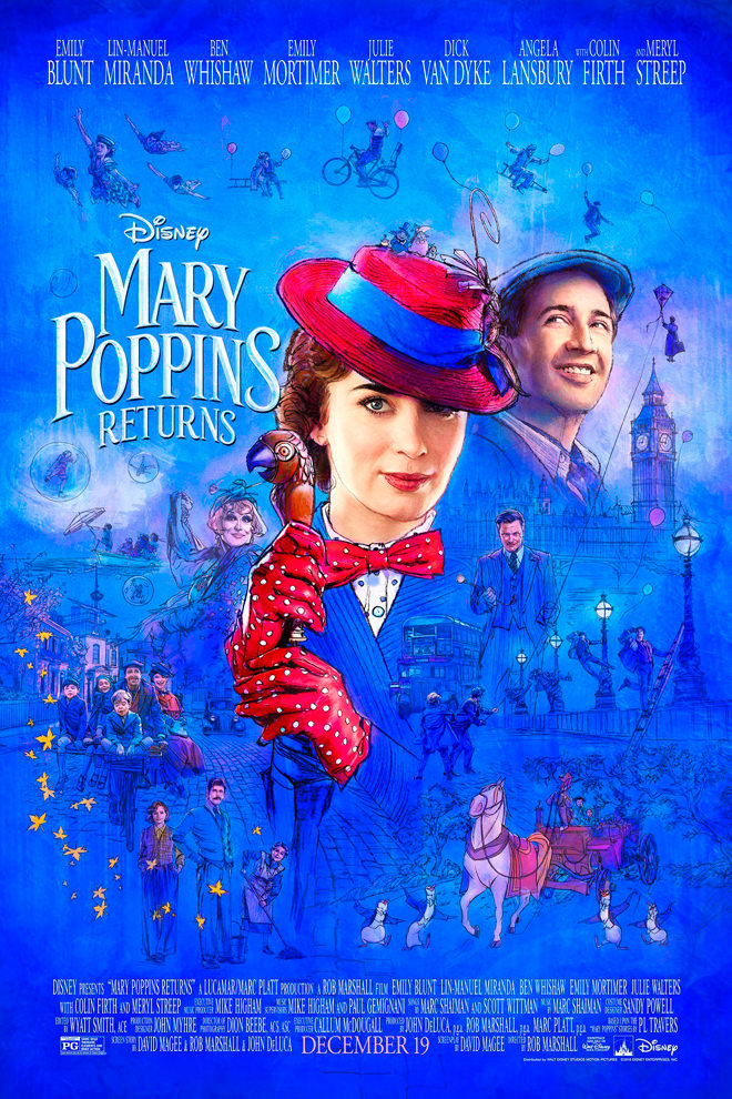 Poster de la Película: Mary Poppins Returns
