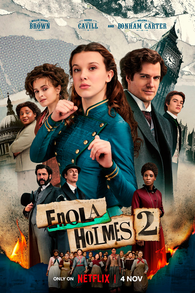 Poster de la Película: Enola Holmes 2