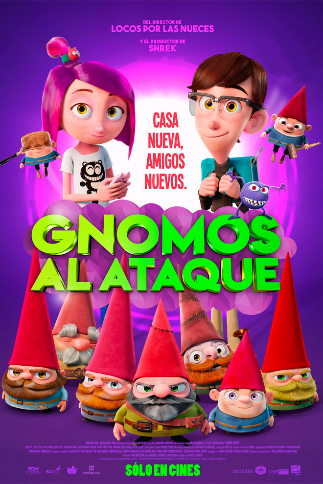 Poster de la Película: Gnome Alone (2018)