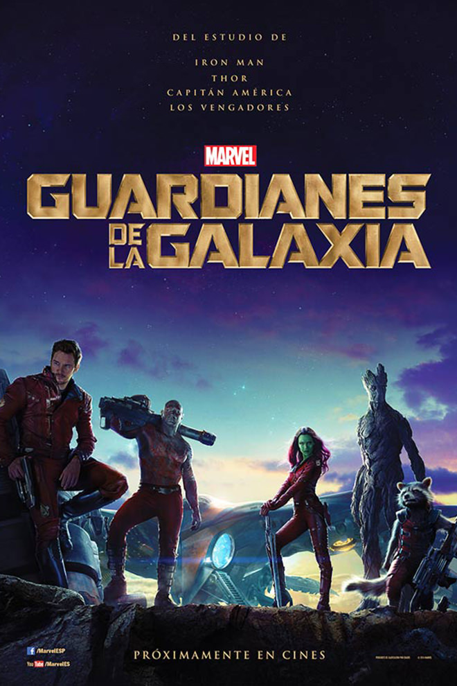 Poster de la Película: Guardianes de la Galaxia