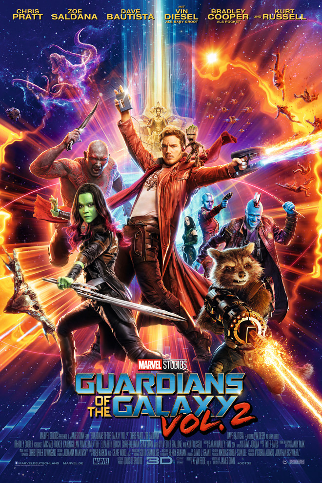 Poster de la Película: Guardianes de la Galaxia 2