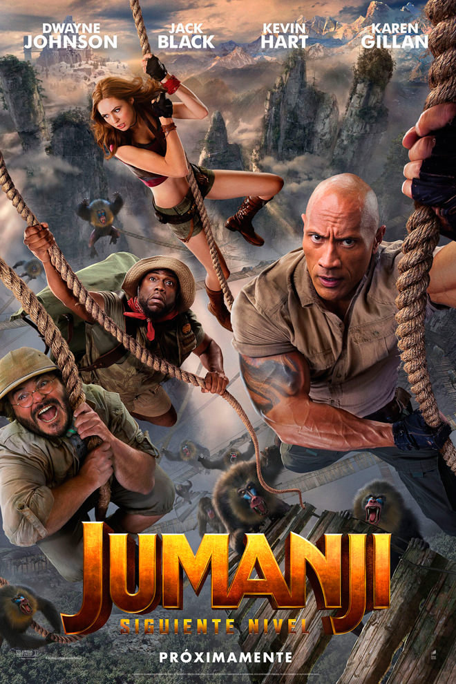 Poster de la Película: Jumanji III: Siguiente Nivel