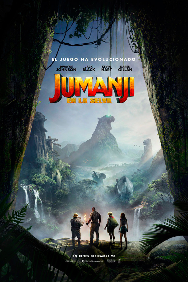Poster de la Película: Jumanji: Bienvenidos a la Jungla
