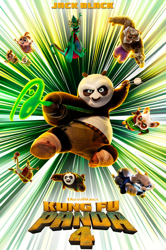 Poster de la Película: Kung Fu Panda 4