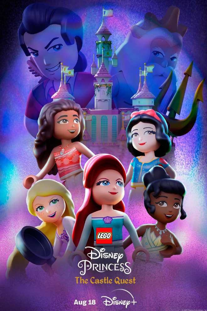 Poster de la Película: LEGO Disney Princesas: Aventuras en el Castillo