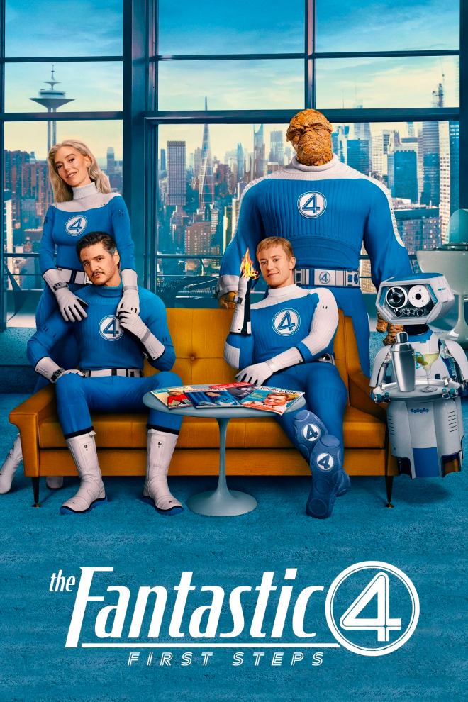 Poster de la Película: Los 4 Fantásticos: Primeros Pasos