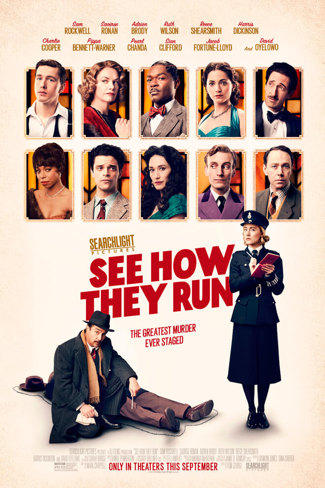 Poster de la Película: See How They Run (2022)
