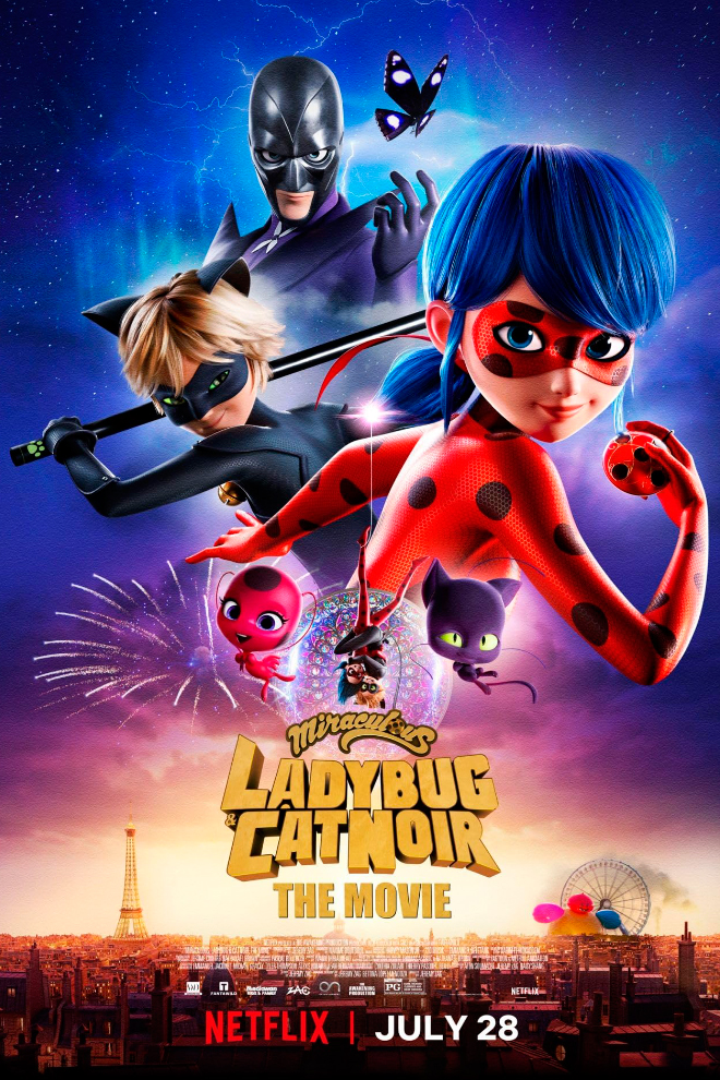 Poster de la Película: Miraculous: Las Aventuras de Ladybug – La Película