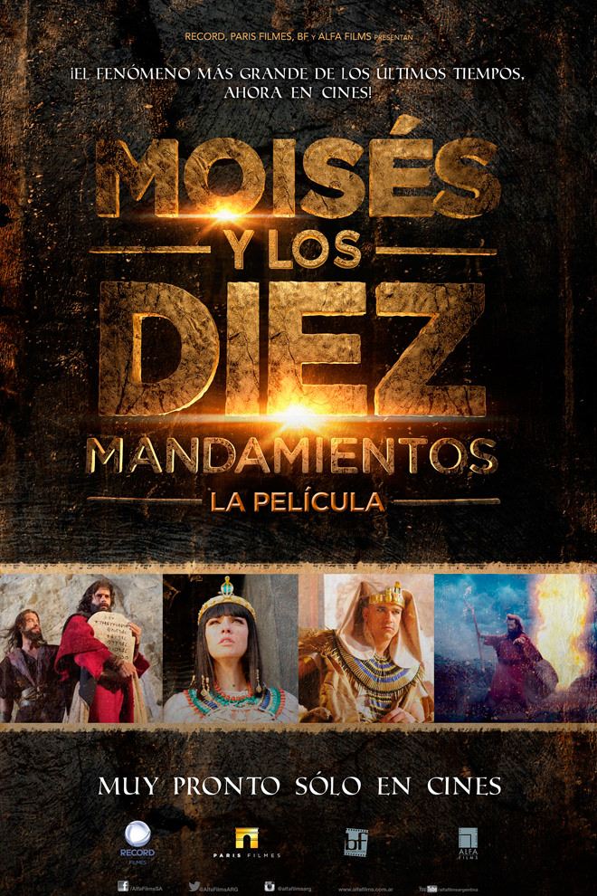 Poster de la Película: Moisés y los Diez Mandamientos: La Película (2016)