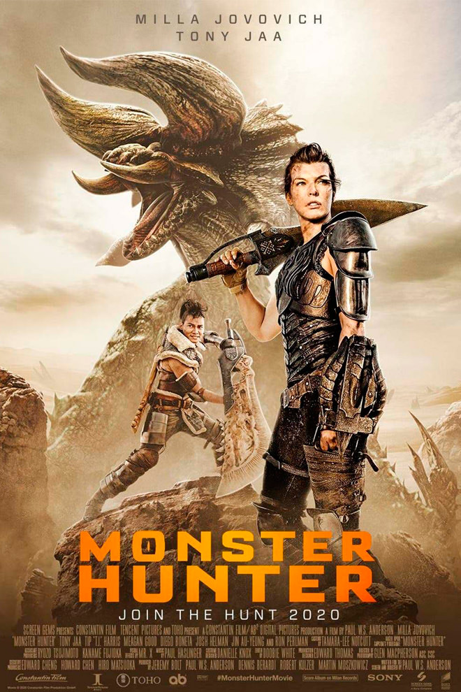 Poster de la Película: Monster Hunter (2020)